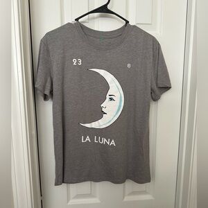 NWOT Gray La Luna Short Sleeve Tee